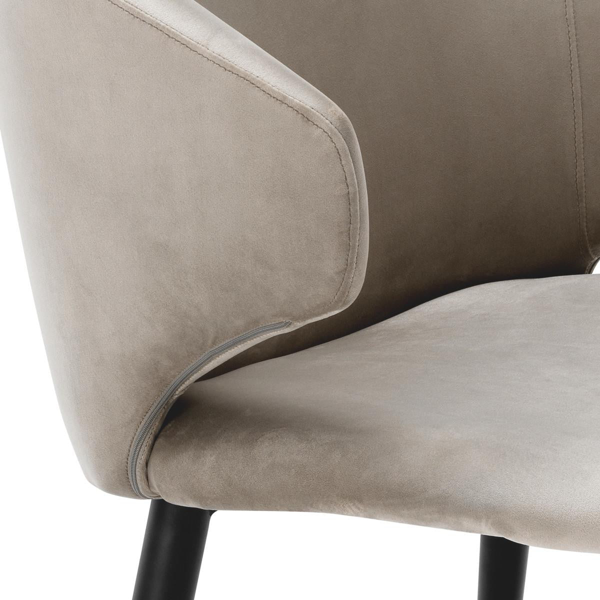 Eichholtz Dining Chair Volante with arm, Eichholtz A112777 YV0J047V38