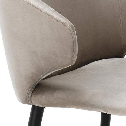 Eichholtz Dining Chair Volante with arm, Eichholtz A112777 YV0J047V38