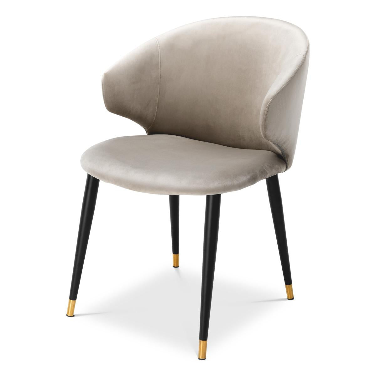 Eichholtz Dining Chair Volante with arm Green