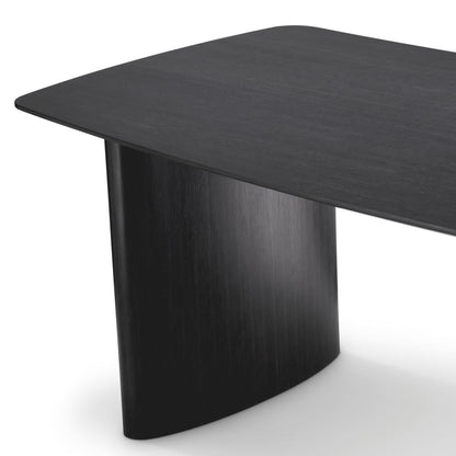 Eichholtz Bergman S Dining Table - Charcoal Grey Oak