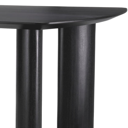 Eichholtz Bergman S Dining Table - Charcoal Grey Oak