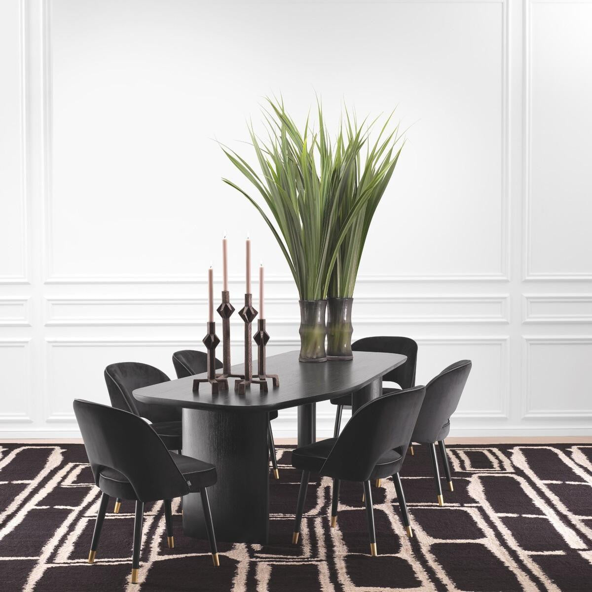 Eichholtz Flemings Dining Table - Black