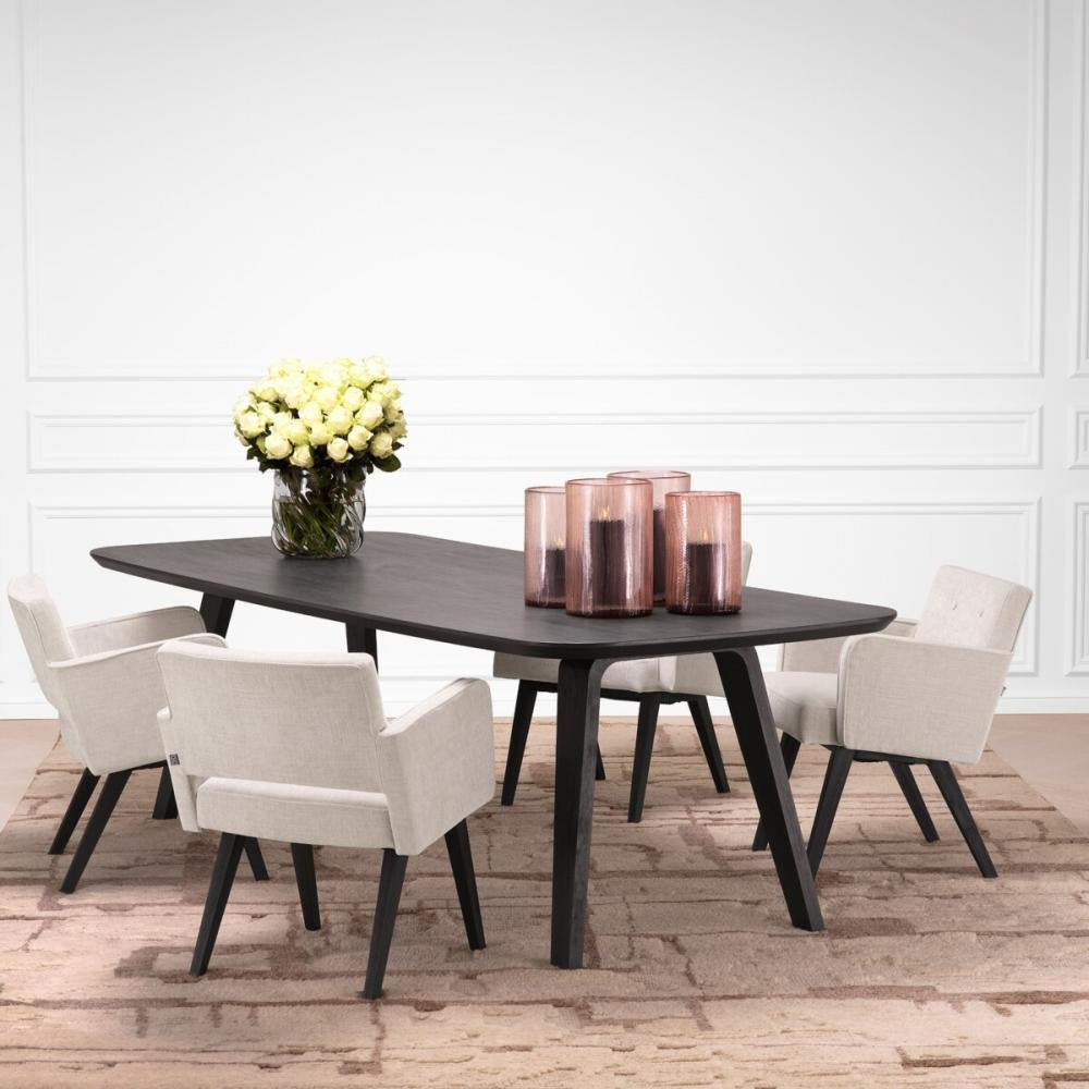 Eichholtz Glover Dining Table - Black