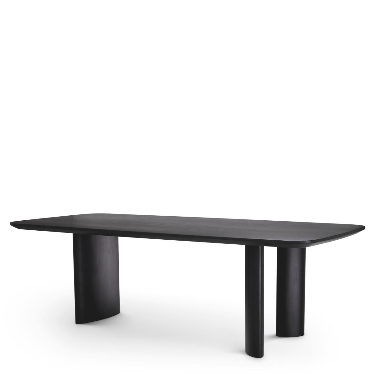 Eichholtz Harmonie S Dining Table - Black