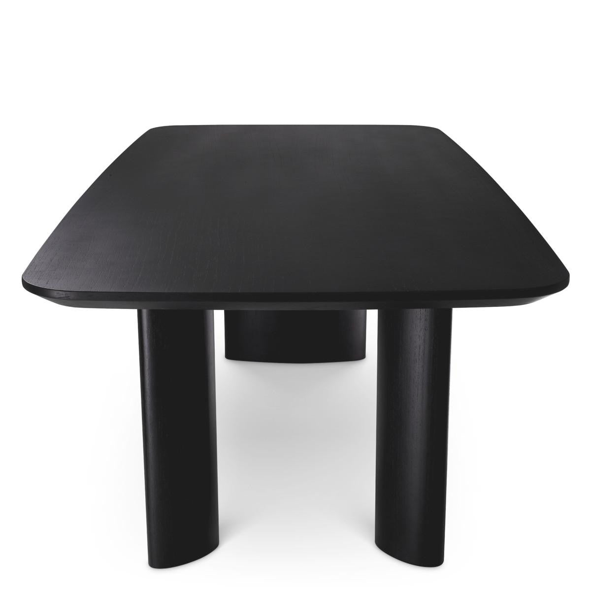 Eichholtz Harmonie S Dining Table - Black