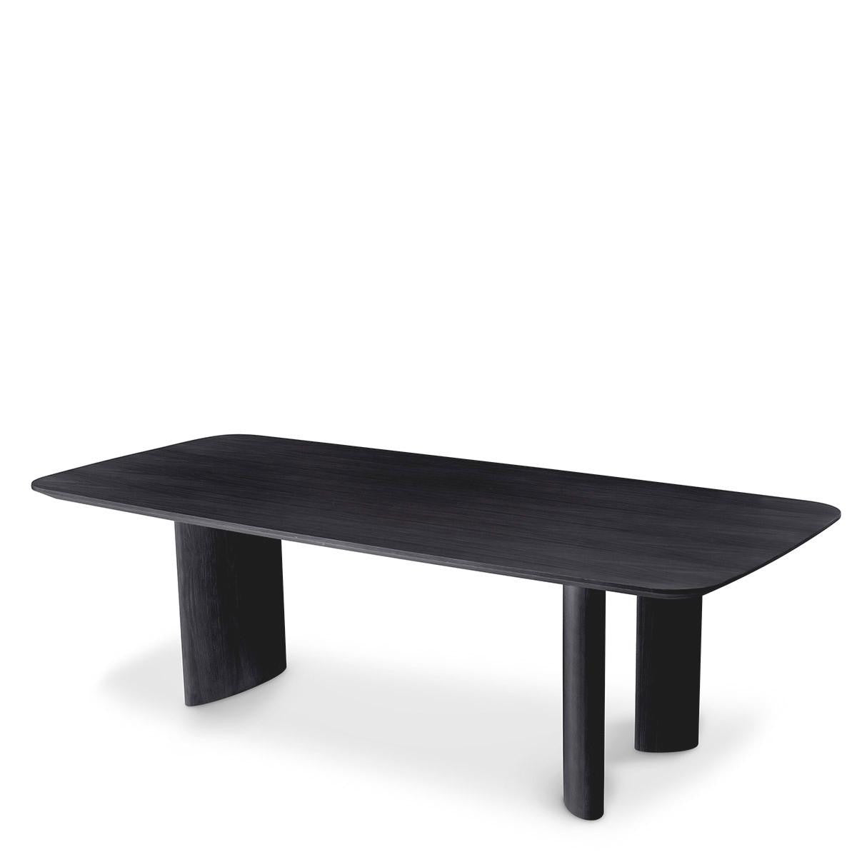 Eichholtz Harmonie S Dining Table - Black