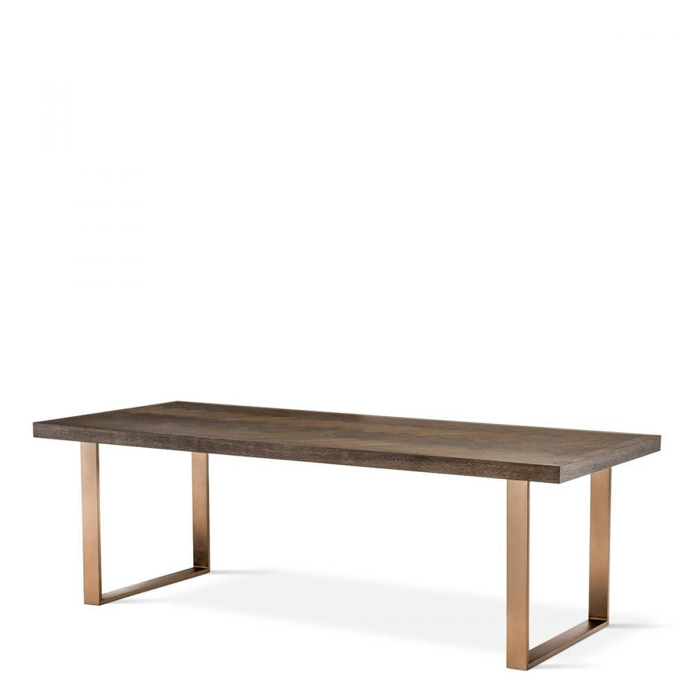 Eichholtz Melchior Dining Table - Brown Oak
