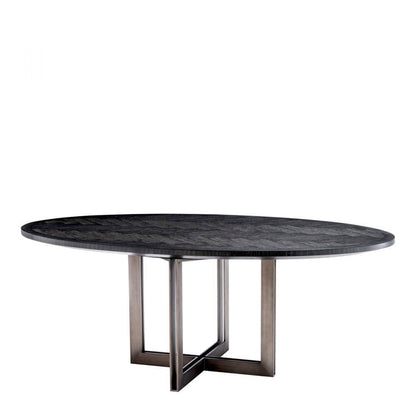 Eichholtz Dining Table Melchior oval, Eichholtz 113270 YV0J044Z9U