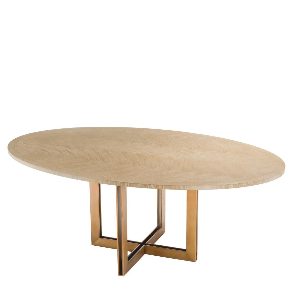 Eichholtz Dining Table Melchior oval, Eichholtz 113271 YV0J044Z9V