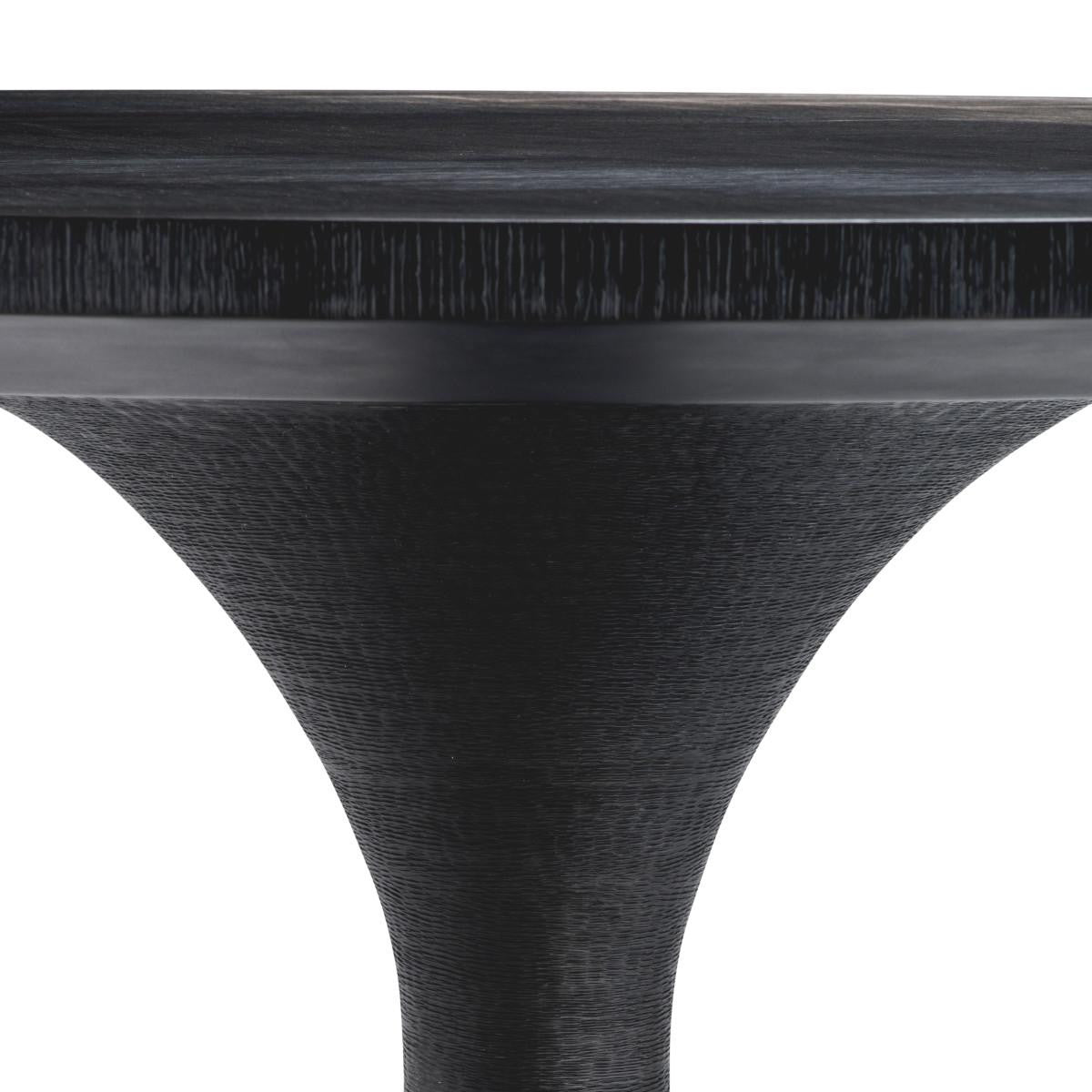 Eichholtz Melchior Round Dining Table - Black
