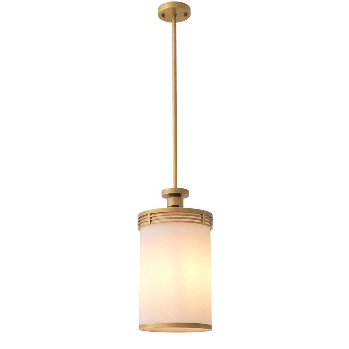 Eichholtz Fayence Pendant Antique Brass