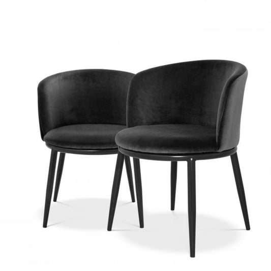 Eichholtz Filmore Dining Chair Set of 2 Black