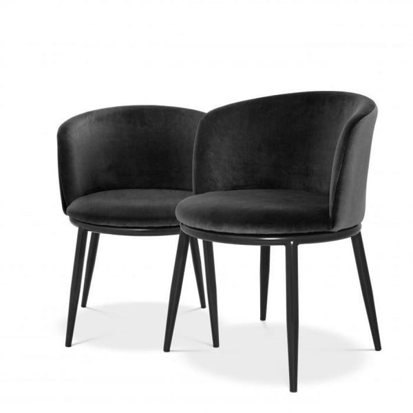 Eichholtz Filmore Dining Chair Set of 2 Black