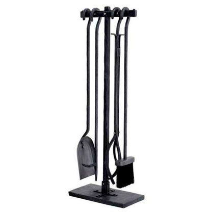 Eichholtz Fireplace Tool Set, Large, Set of 4, Antique Zinc, 6.1"W (106568 YV0J03YXZY)