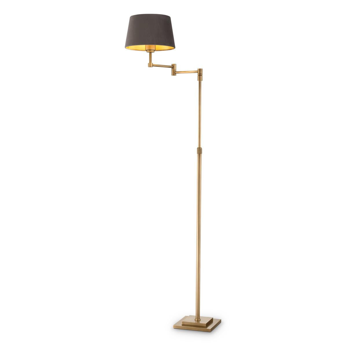 Eichholtz Floor Lamp Corbin Brushed Brass