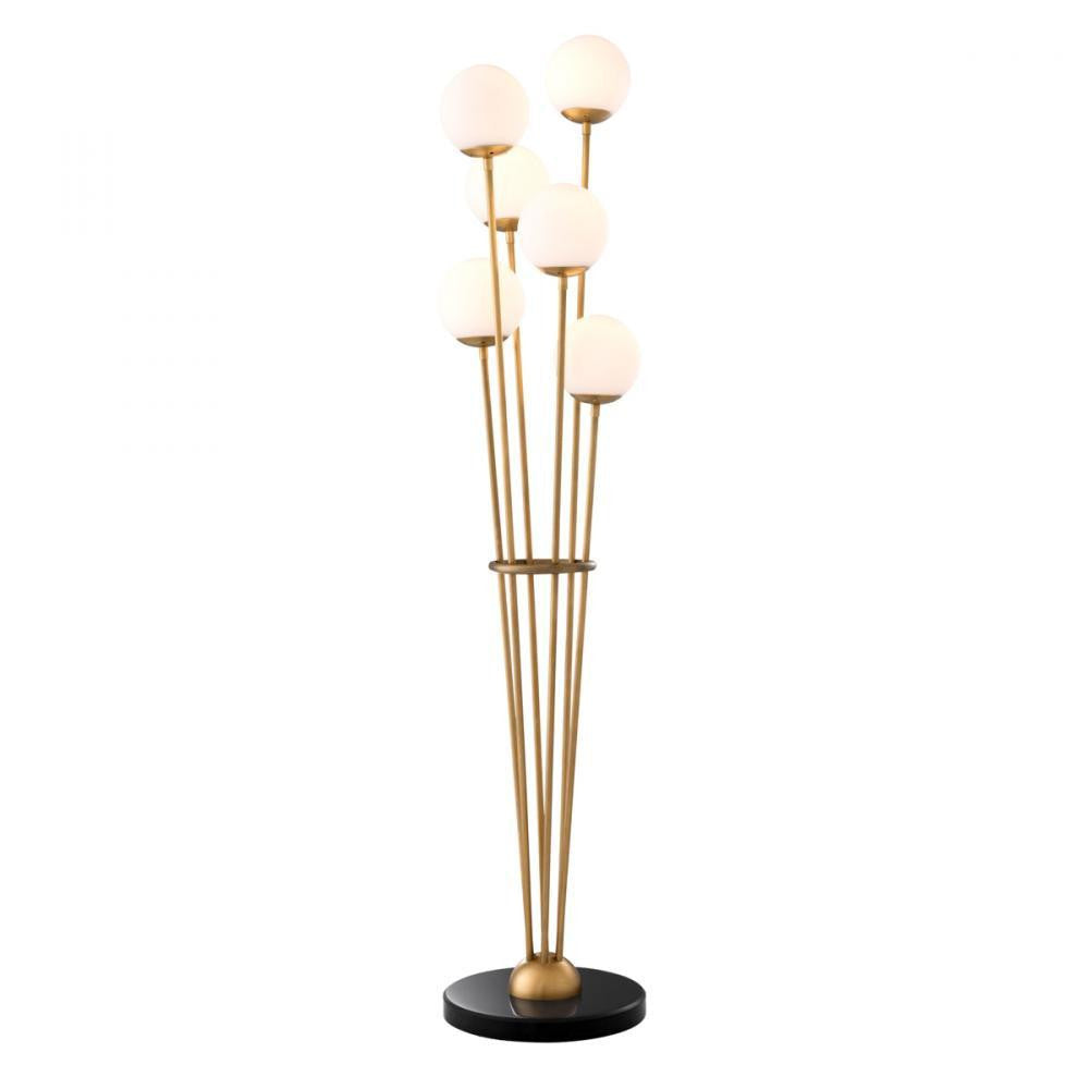 Eichholtz Floor Lamp Tortora Antique Brass