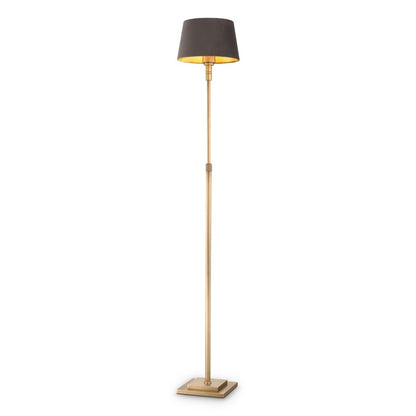 Eichholtz Tryon Floor Lamp - Grey Velvet