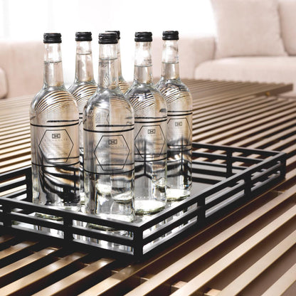 Eichholtz Giacomo Tray, Matte Black, 22.05"W (110520 YV0J041WQ9)