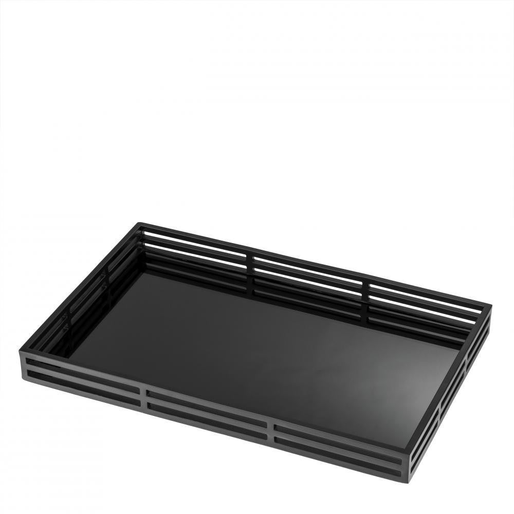 Eichholtz Giacomo Tray, Matte Black, 22.05"W (110520 YV0J041WQ9)