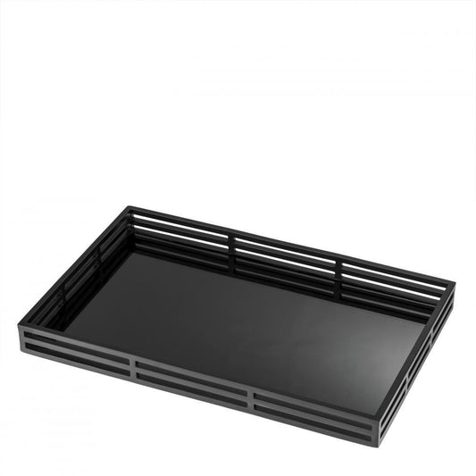 Eichholtz Giacomo Tray, Matte Black, 22.05"W (110520 YV0J041WQ9)