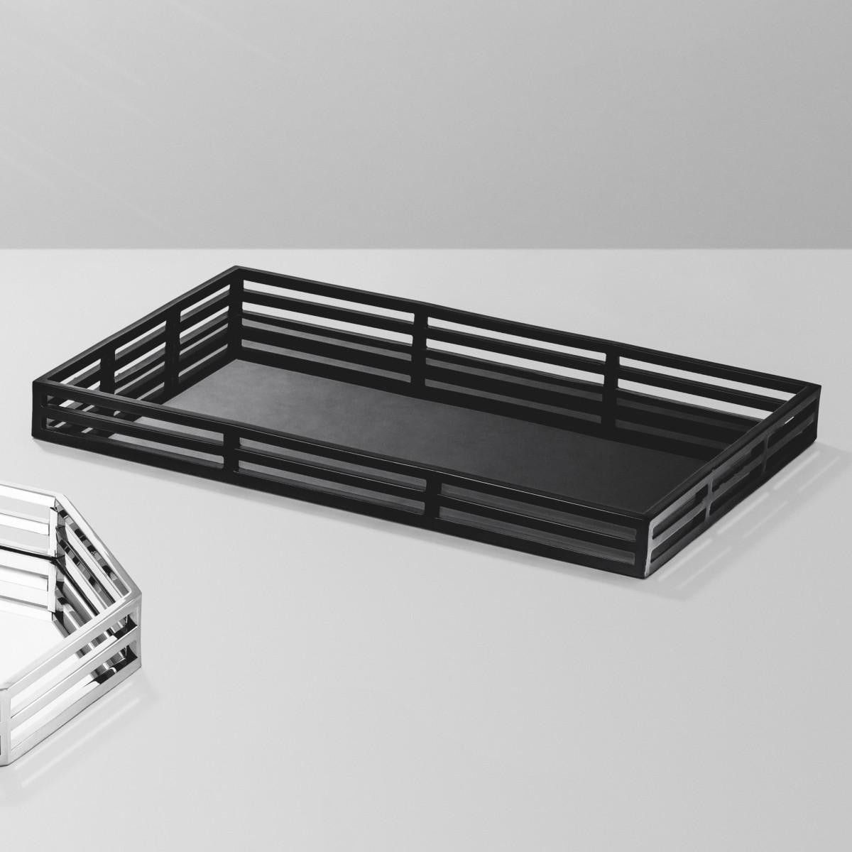 Eichholtz Giacomo Tray, Matte Black, 22.05"W (110520 YV0J041WQ9)