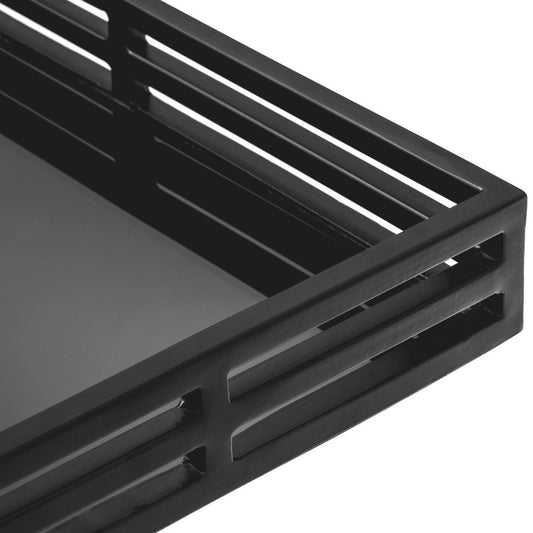 Eichholtz Giacomo Tray, Matte Black, 22.05"W (110520 YV0J041WQ9)