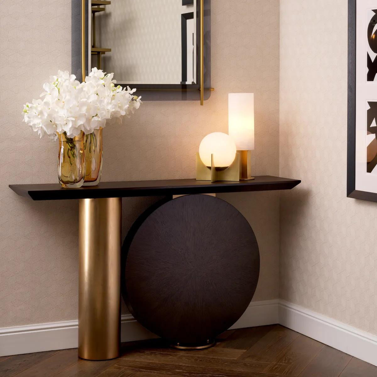 Eichholtz Giorgina Table Lamp, 1-Light, Antique Brass, Alabaster, 18.5"H (114062UL ), Eichholtz 114062UL YV0J041WND
