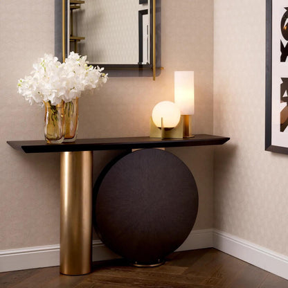 Eichholtz Giorgina Table Lamp, 1-Light, Antique Brass, Alabaster, 18.5"H (114062UL ), Eichholtz 114062UL YV0J041WND