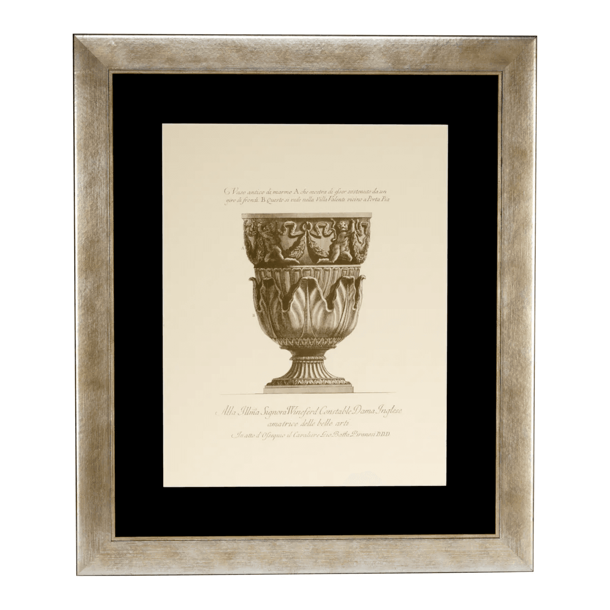 Eichholtz Giovanni Battista Wall Art, Set of 4, Silver Frame, 23.23"W (110131 YV0J041TR8)