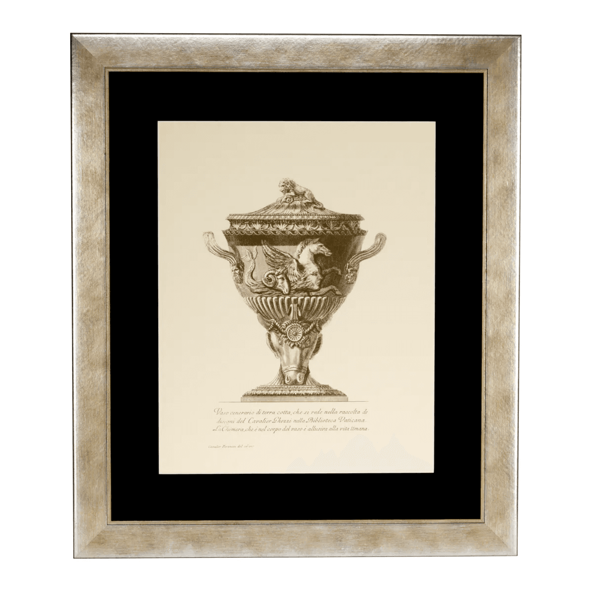 Eichholtz Giovanni Battista Wall Art, Set of 4, Silver Frame, 23.23"W (110131 YV0J041TR8)