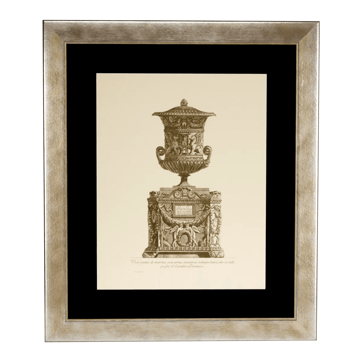 Eichholtz Giovanni Battista Wall Art, Set of 4, Silver Frame, 23.23"W (110131 YV0J041TR8)