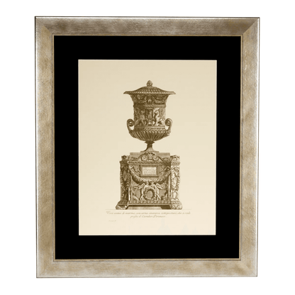 Eichholtz Giovanni Battista Wall Art, Set of 4, Silver Frame, 23.23"W (110131 YV0J041TR8)
