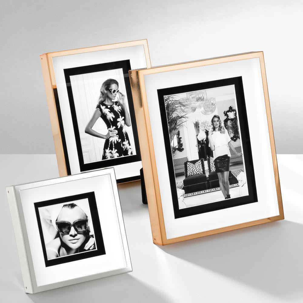 Eichholtz Gramercy Picture Frame, Large, Rose Gold Frame, 8.07"W (109726 YV0J041RTX)