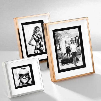 Eichholtz Gramercy Picture Frame, Large, Rose Gold Frame, 8.07"W (109726 YV0J041RTX)
