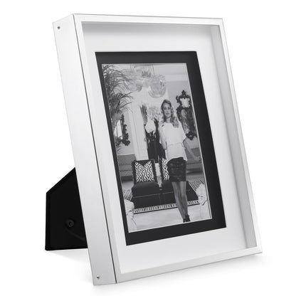 Eichholtz Gramercy Picture Frame, Large, Silver Frame, 8.07"W (106169 YV0J041RTY)