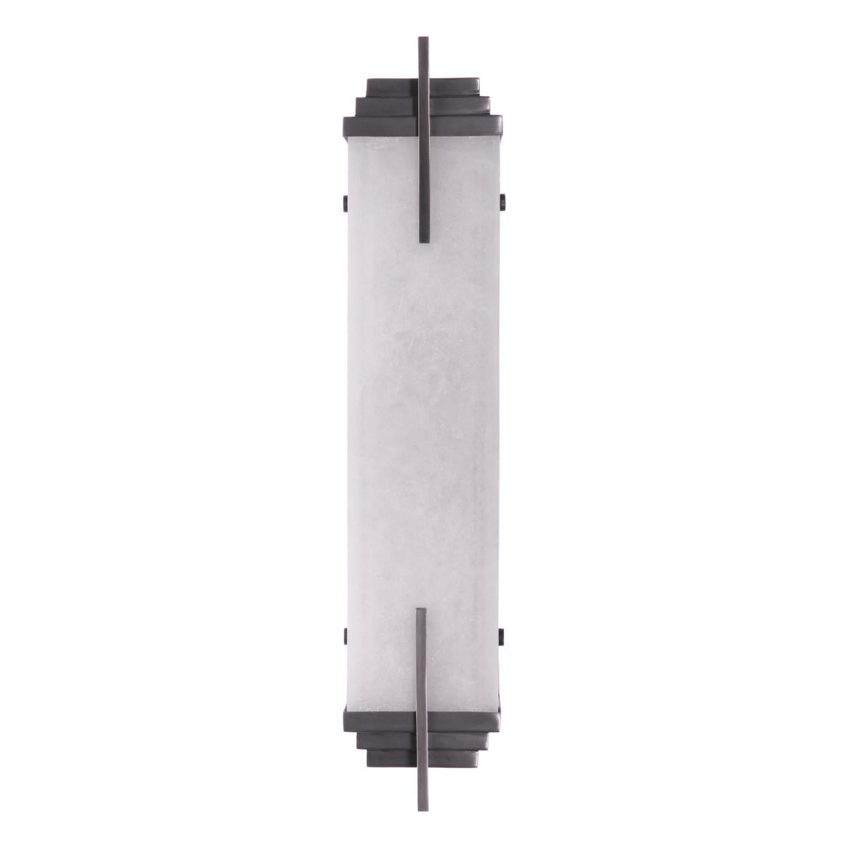 Eichholtz Harman Wall Sconce, 2-Light, Bronze, Alabaster, 4.13"W (116314UL YV0J041YMY)
