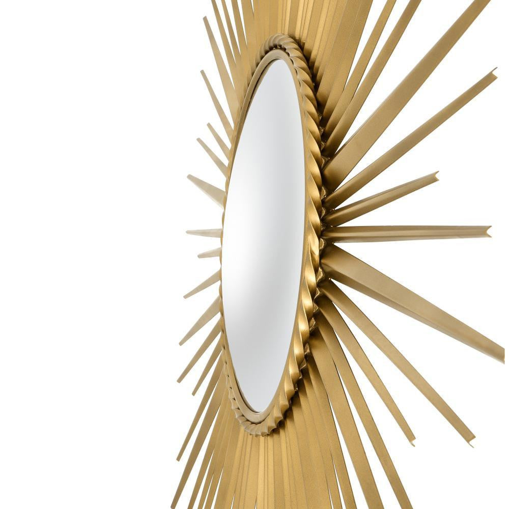 Eichholtz Helios Mirror, Antique Gold, 37.8"W (110329 YV0J041QT4)