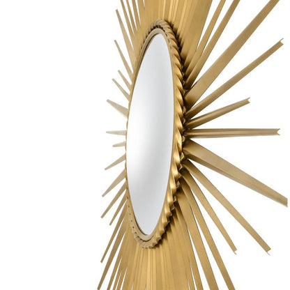 Eichholtz Helios Mirror, Antique Gold, 37.8"W (110329 YV0J041QT4)