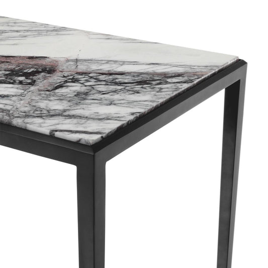 Eichholtz Henley Console, Large, White Marble, Bronze, 59.84"W (111467 YV0J03YW0N)