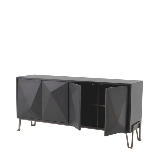 Eichholtz Highland Dresser, Charcoal, Bronze, 71.26"W (114527 YV0J03YXZC)