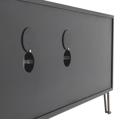Eichholtz Highland Dresser, Charcoal, Bronze, 71.26"W (114527 YV0J03YXZC)