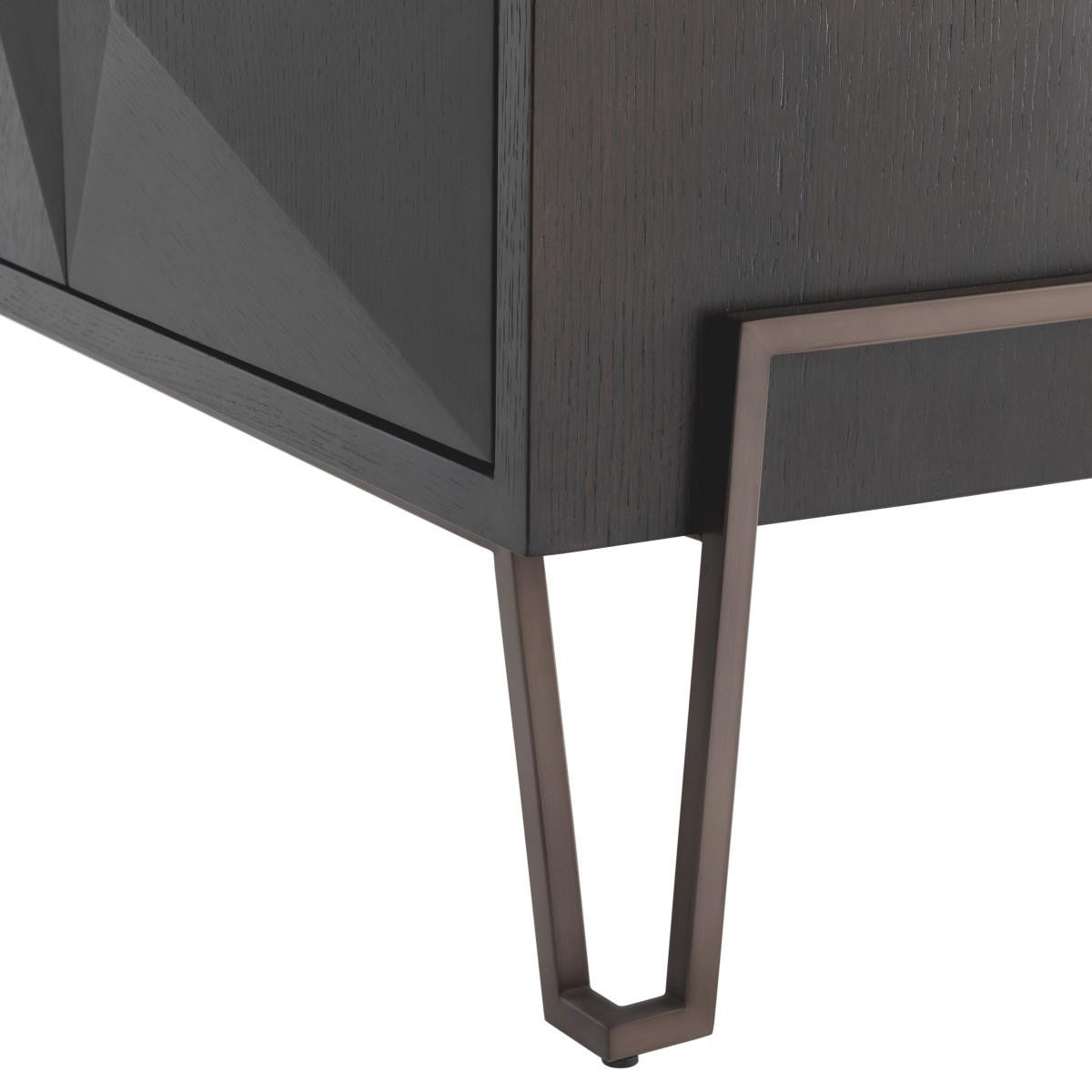 Eichholtz Highland Dresser, Charcoal, Bronze, 71.26"W (114527 YV0J03YXZC)