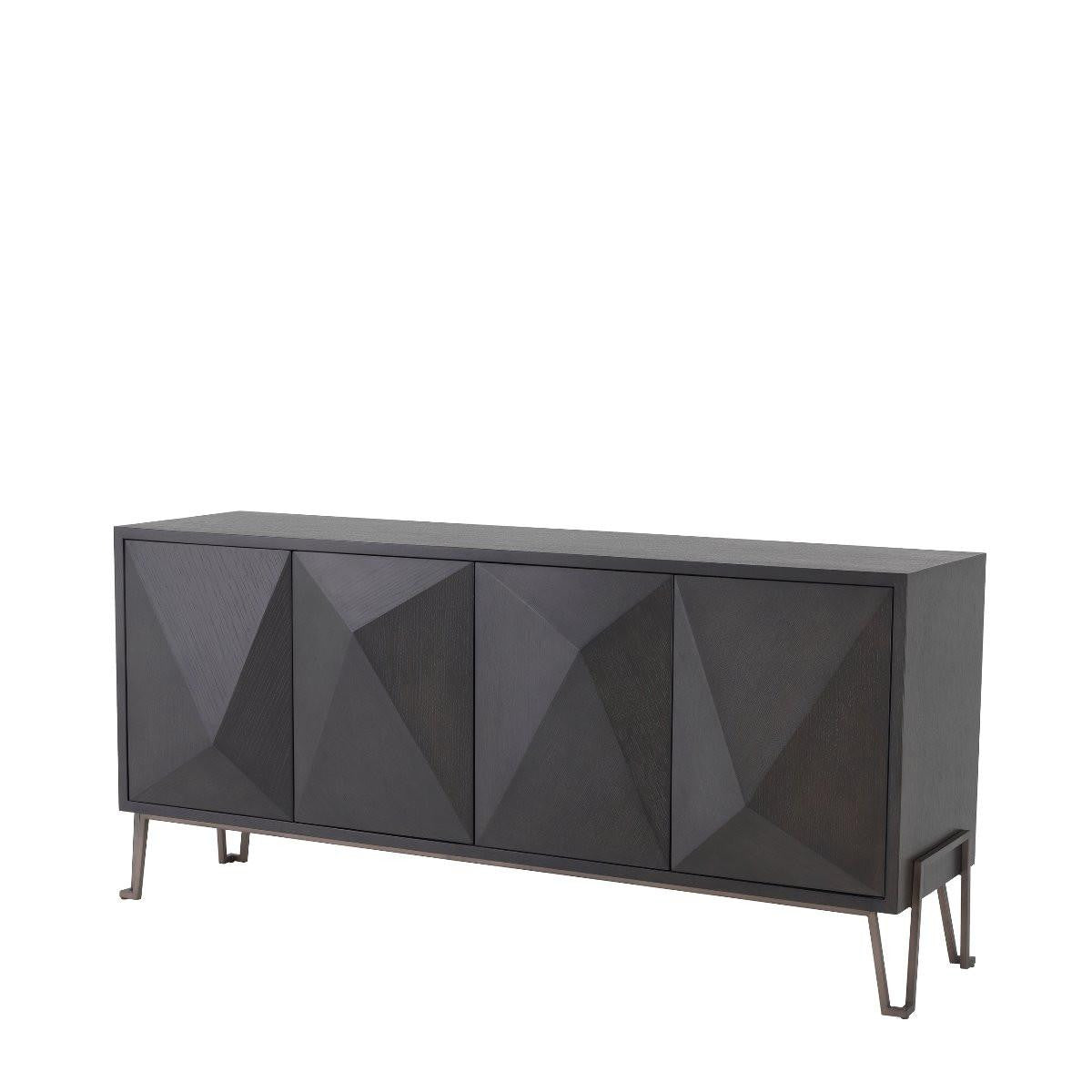Eichholtz Highland Dresser, Charcoal, Bronze, 71.26"W (114527 YV0J03YXZC)