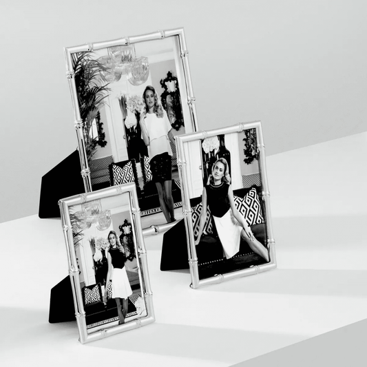 Eichholtz Holden Picture Frame, Medium, Silver Frame, 5.71"W (108195 YV0J041RU3)