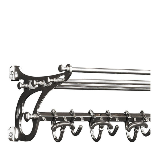 Eichholtz Hudson Coatrack, Small, Nickel, 27.56"W (106051 YV0J03YV1V)