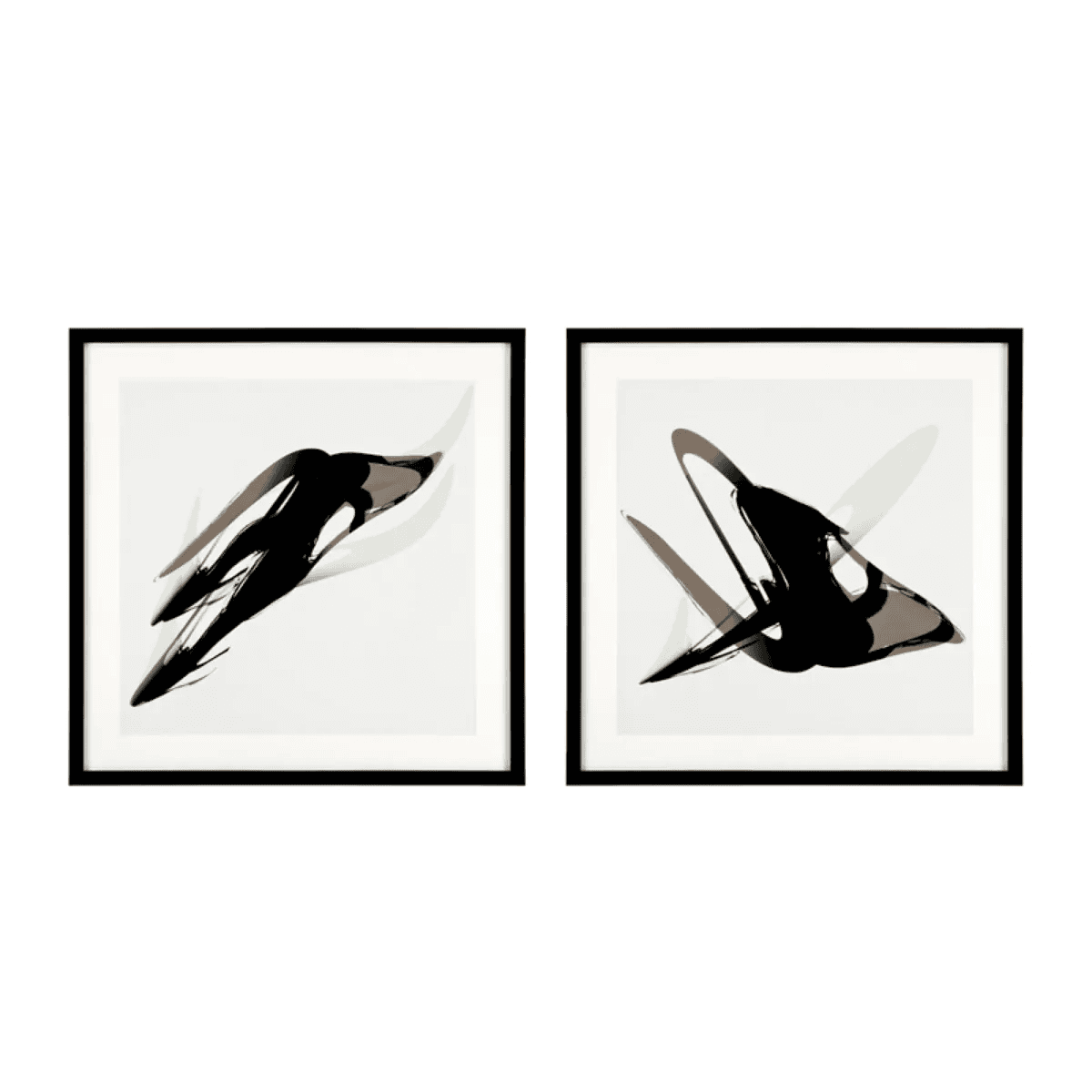 Eichholtz Ivan Melotti Wall Art, Set of 2, Black Frame, 36.61"W (109443 YV0J041TR4)
