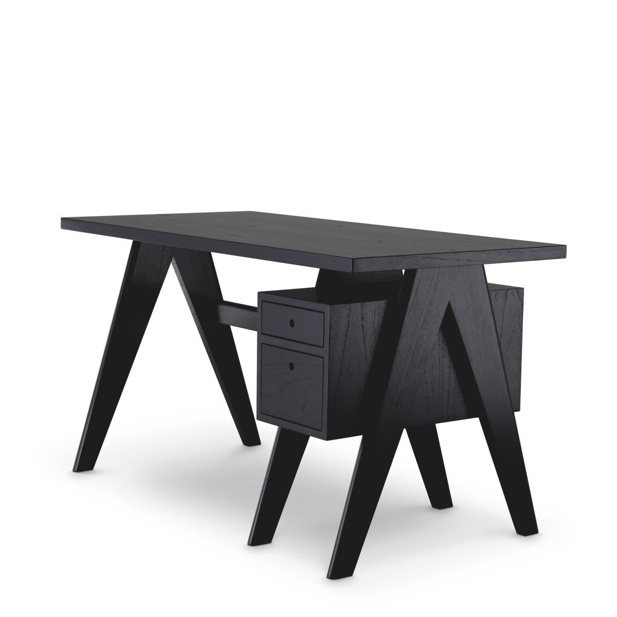Eichholtz Jullien Desk, Classic Black, 55.12"W (114742 ), Eichholtz 114742 YV0J03YX0H