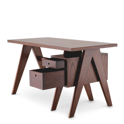 Eichholtz Jullien Desk, Wood, Natural, 55.12"W (114570 ), Eichholtz 114570 YV0J03YX0J