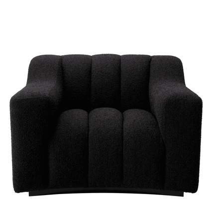 Eichholtz Kelly Armchair Cream, Black
