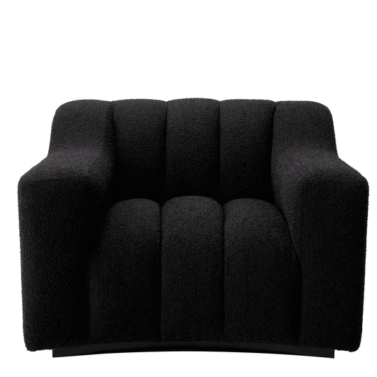 Eichholtz Kelly Armchair Cream, Black